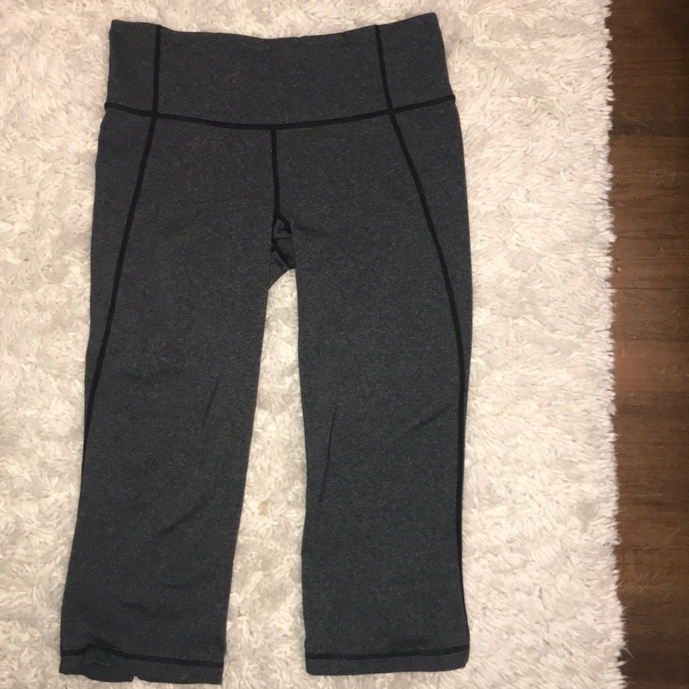 Grey Lululemon Cropped Pants